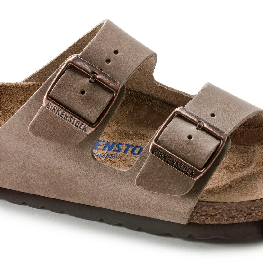 Birkenstock Unisex Arizona Soft Footbed Regular Tabacco Brown