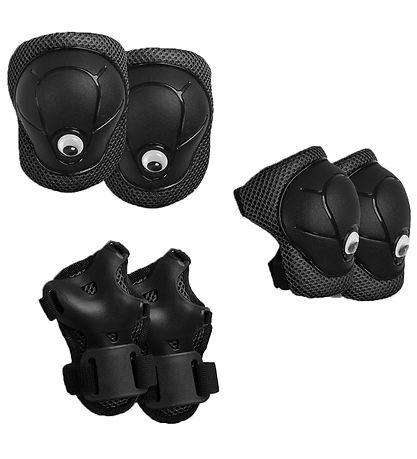 Crazy Safety Schutzset - Schwarz