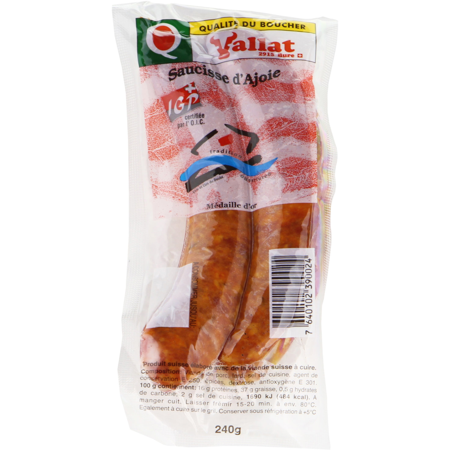 Vallat Saucisses d'Ajoie