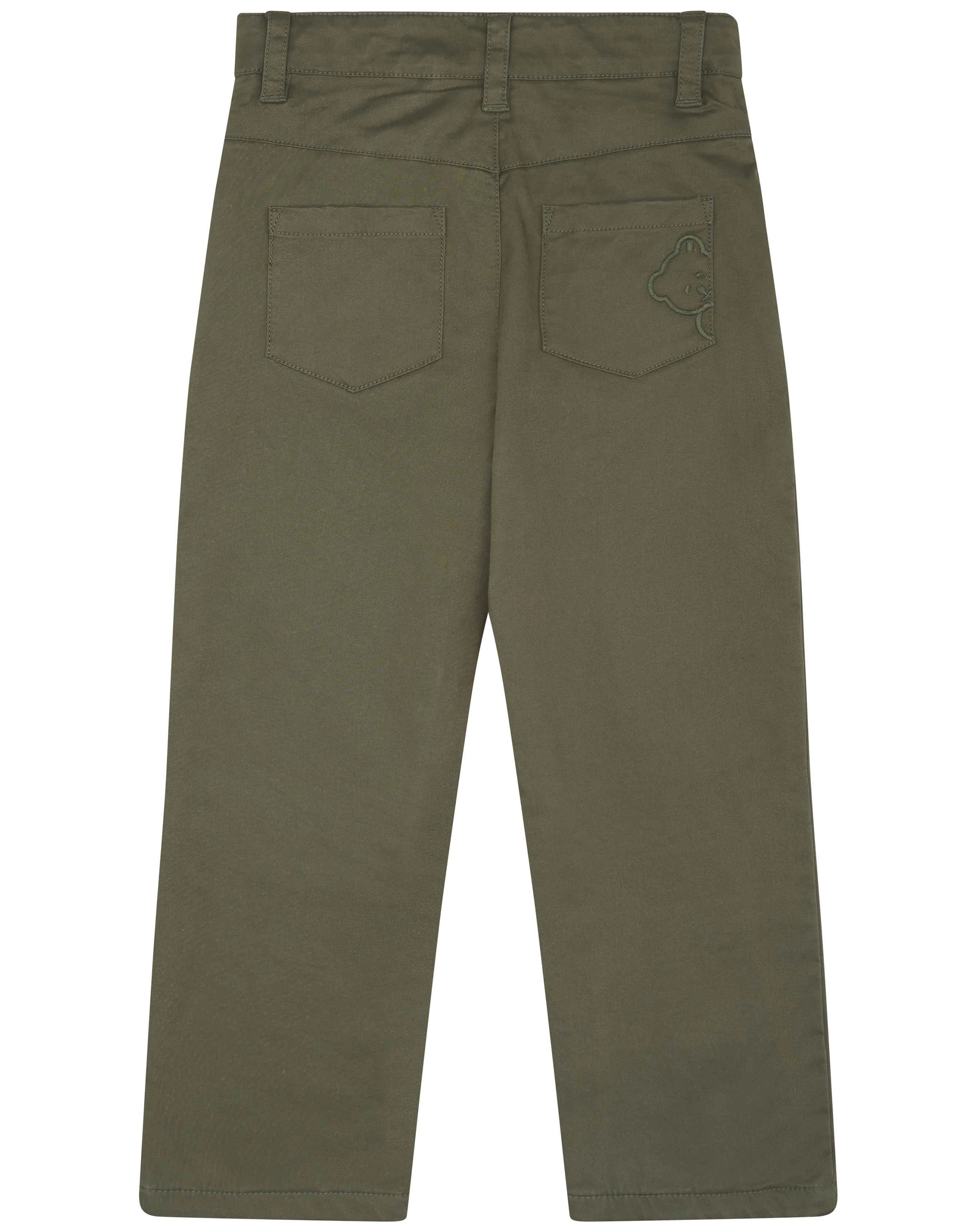 Hose POLAR FRIENDS MINI in dusty olive