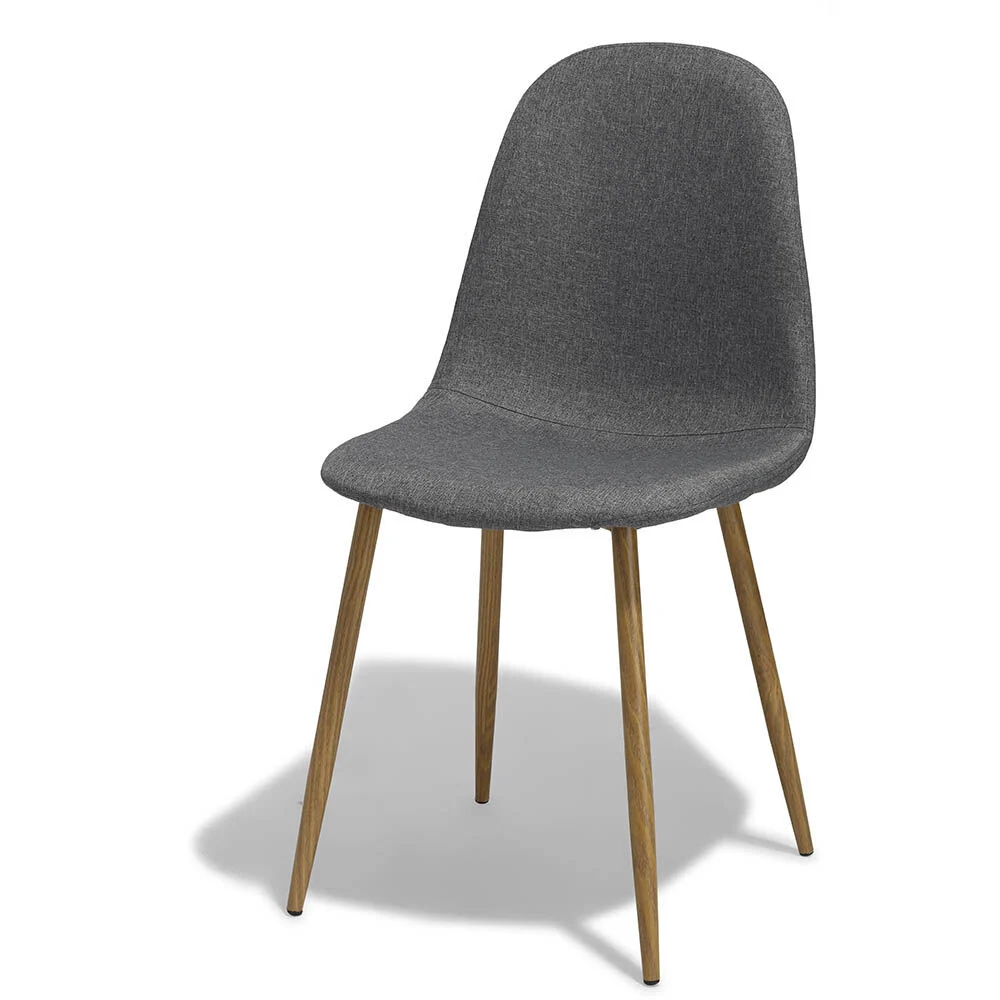 Chaise Gaby gris anthracite x 2