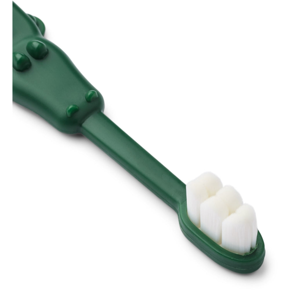 Køb LIEWOOD Yellow Mellow / Garden Green Fabio All Together Toddler Tandbørste