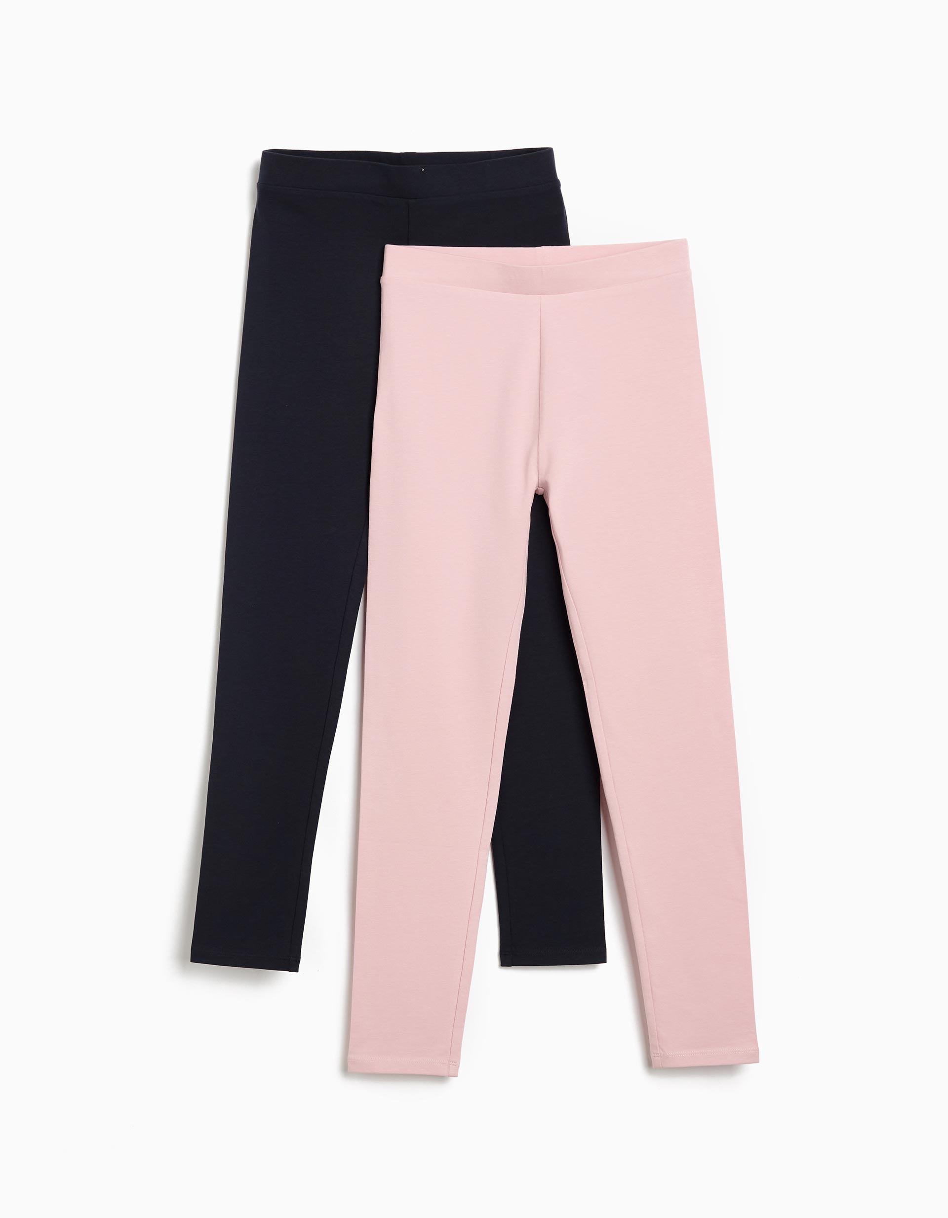 Pack 2 Leggings, Menina, Azul Escuro