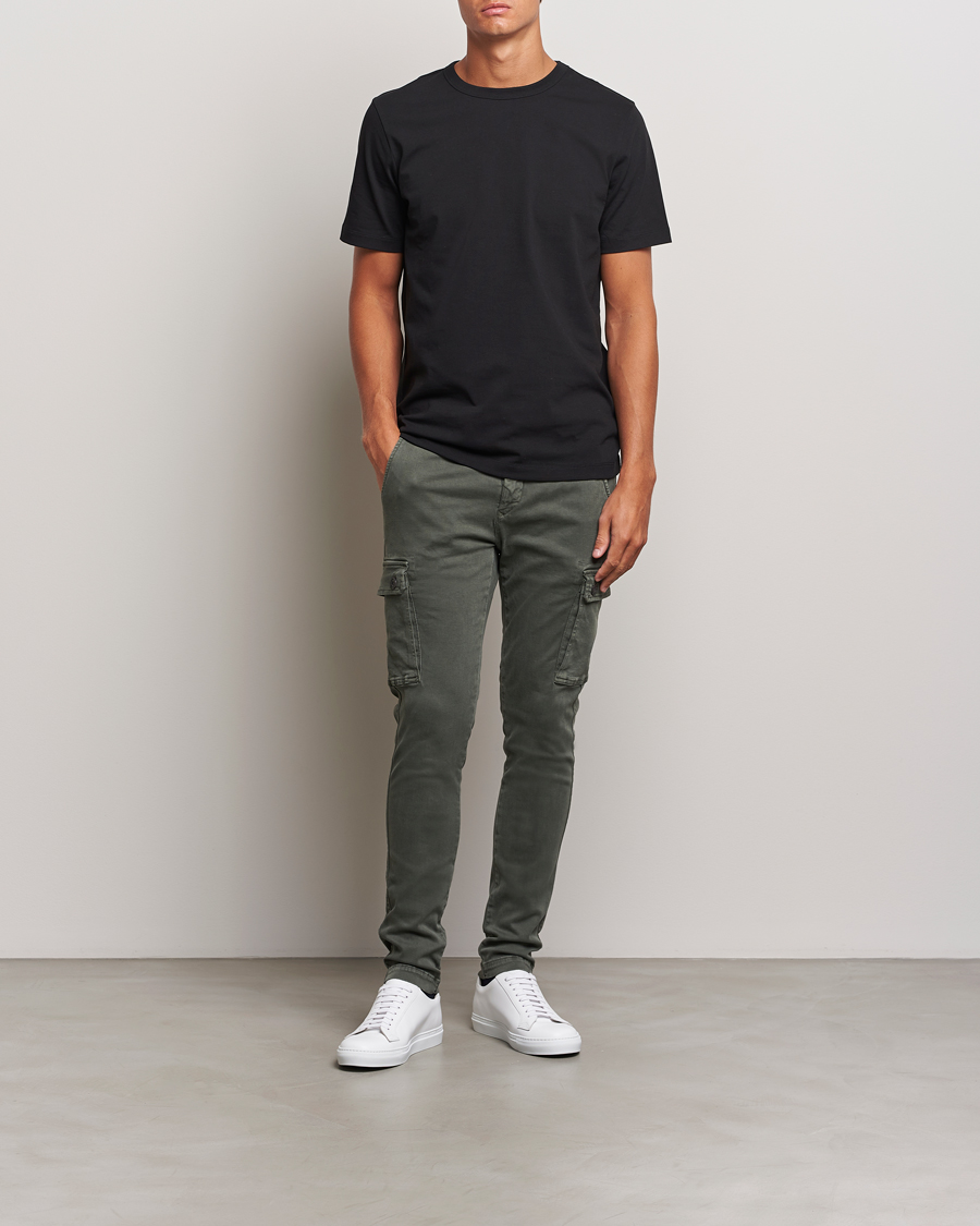 Replay Jaan Hyperflex Cargo Pants Dark Green