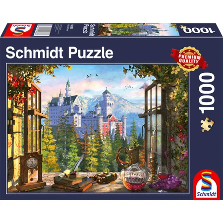 Schmidt Spiele Puzzle - Blick aufs Märchenschloss
