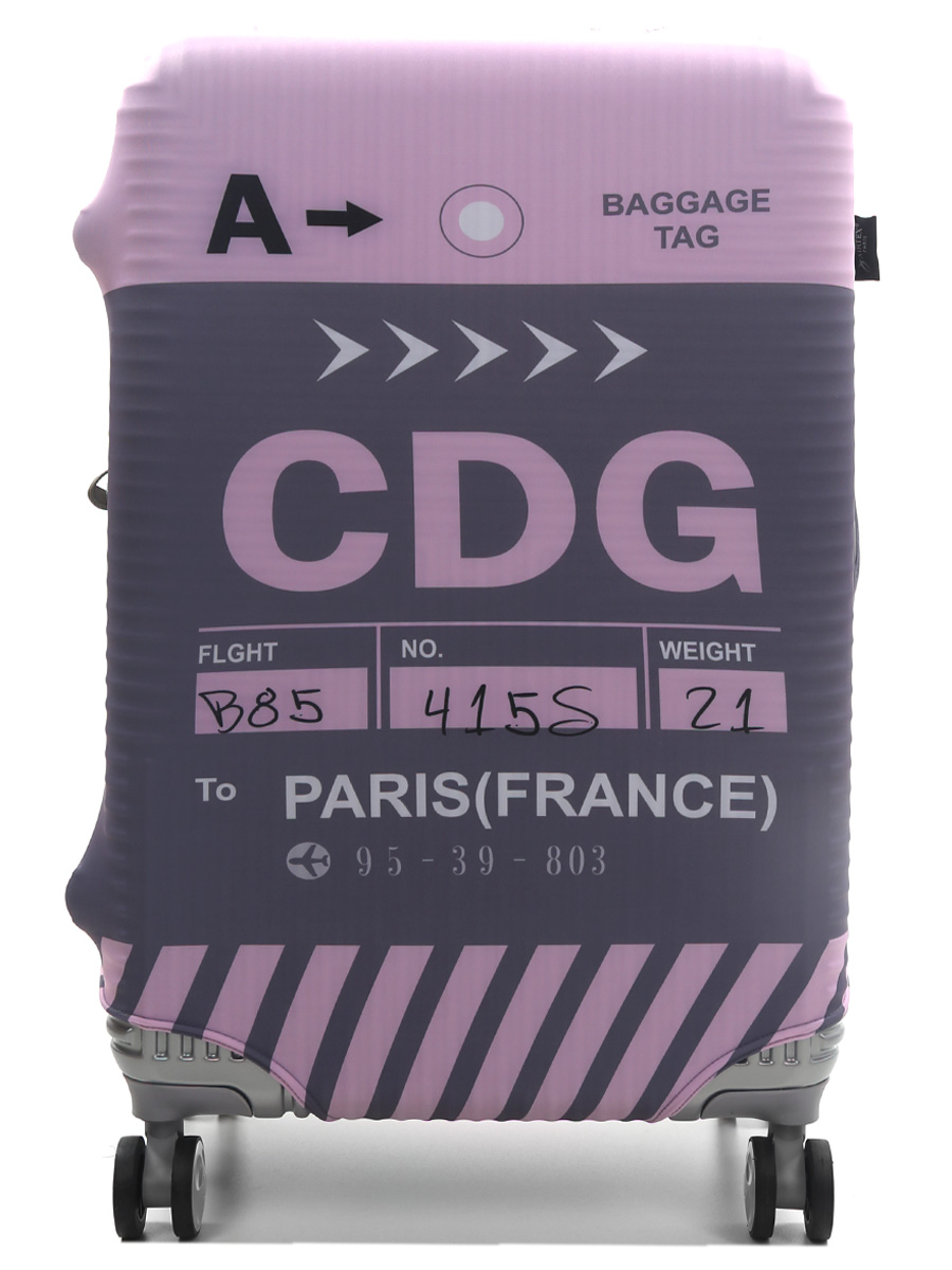 Housse de valise Airtex To Paris CDG - M