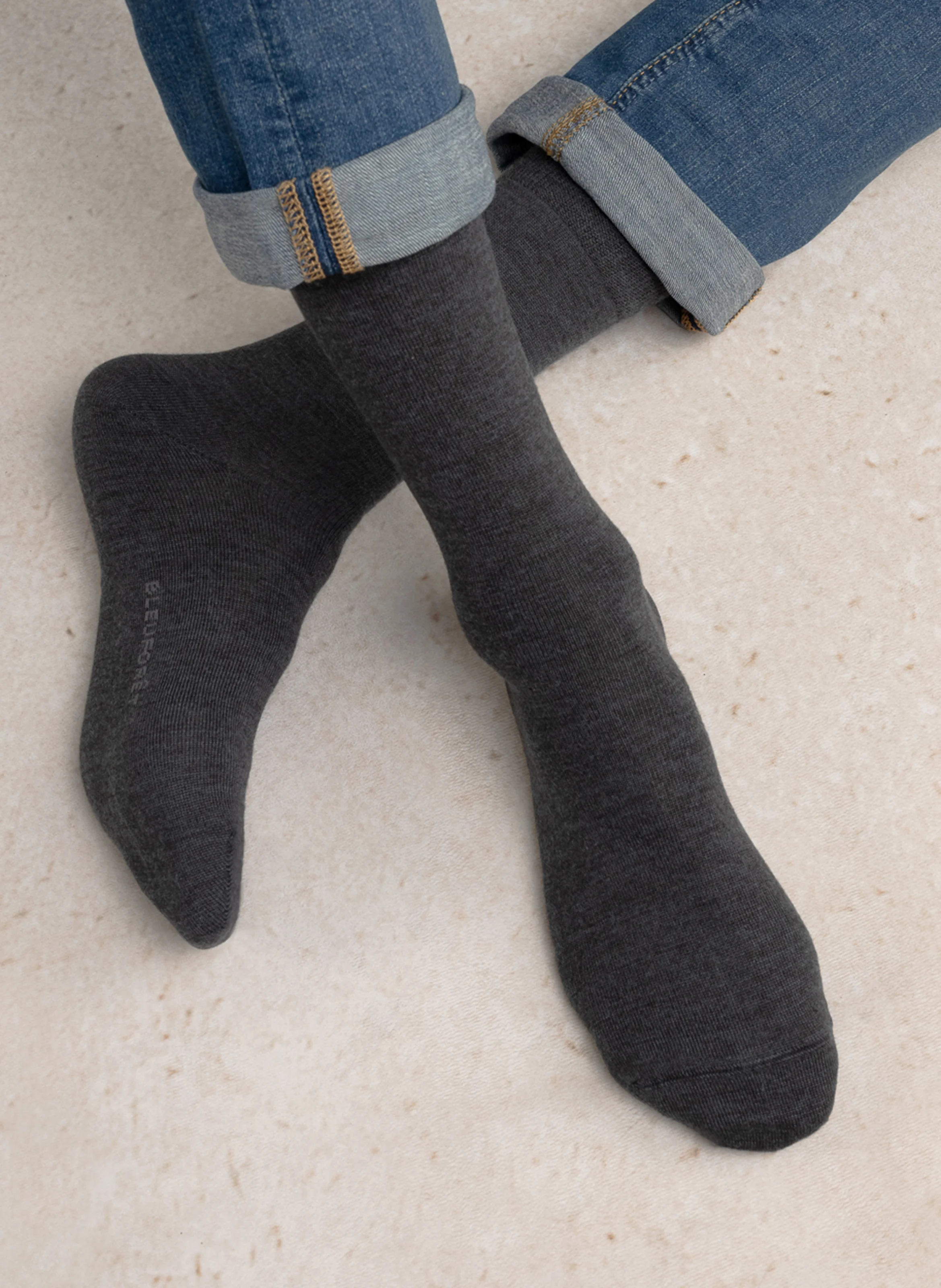 DUO - Chaussettes mi-longues | Gris