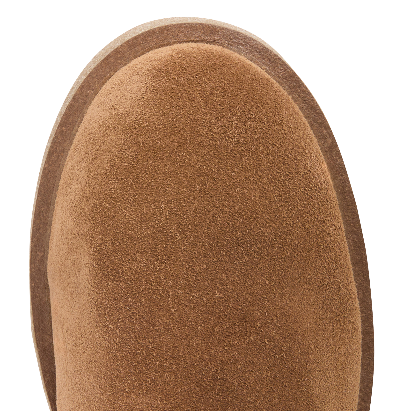 BRIANNA - Chelsea boots en cuir velours | Beige
