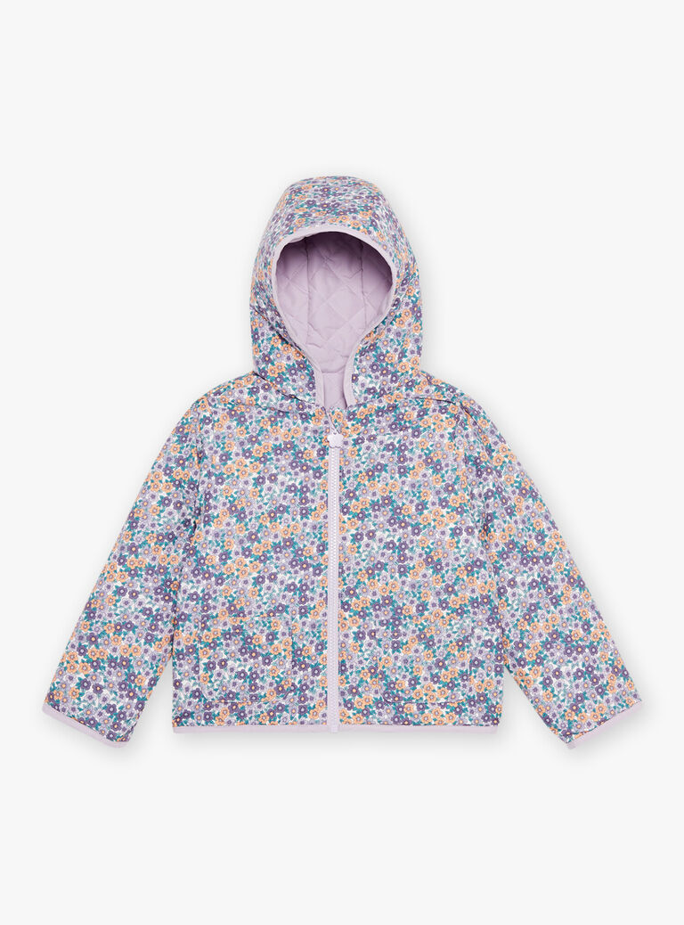 Veste mauve réversible
