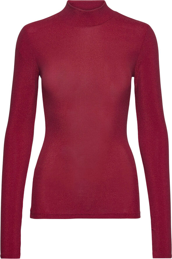 Rosemunde RWNora LS top High risk red w. lurex