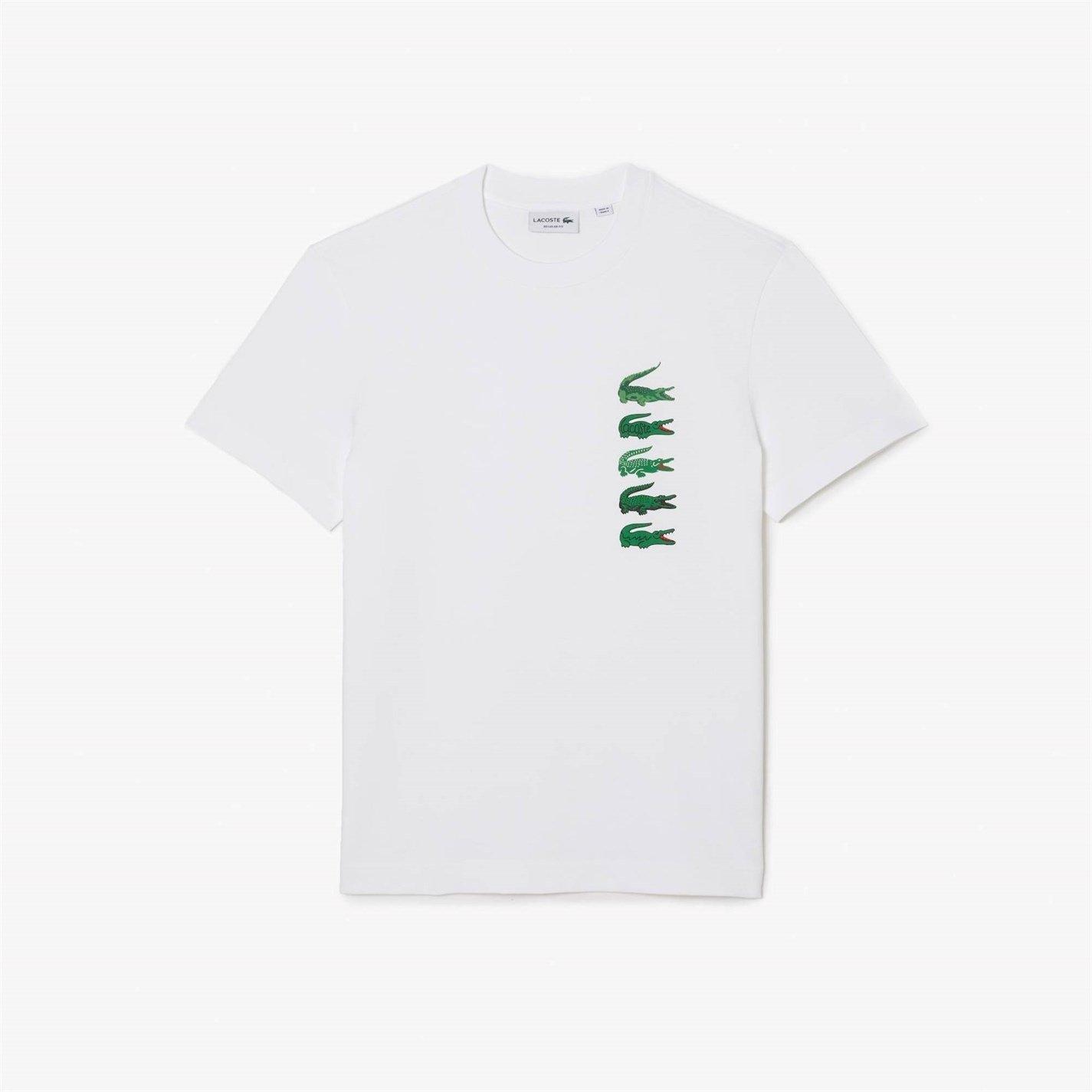 Lacoste Line Crocodile T Shirt
