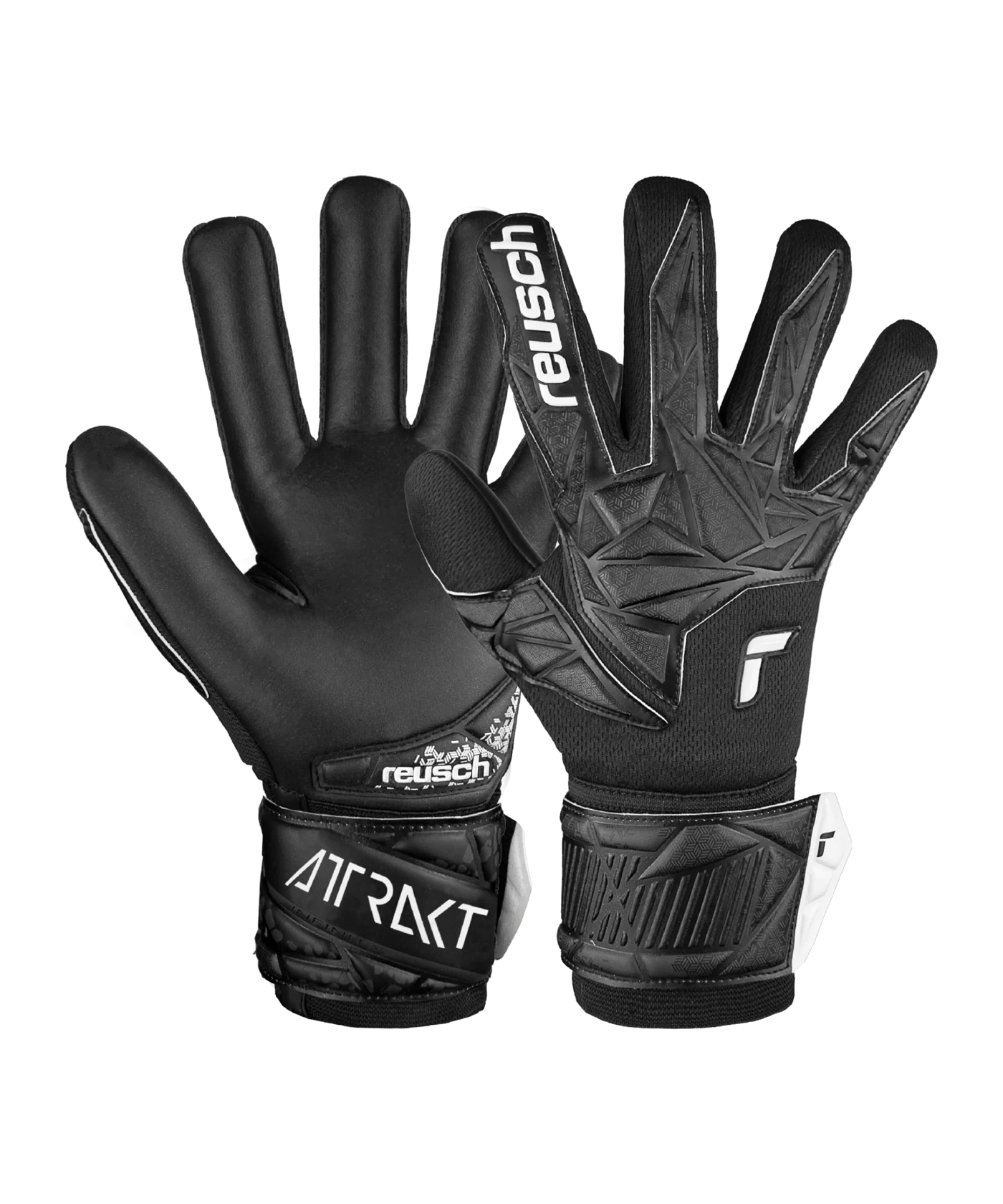 Reusch Attrakt Infinity NC TW-Handschuhe Night Spark 2024 Schwarz F7700