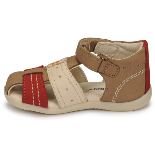 Kickers - BIGBAZAR-2 - Marron / Beige / Bordeaux
