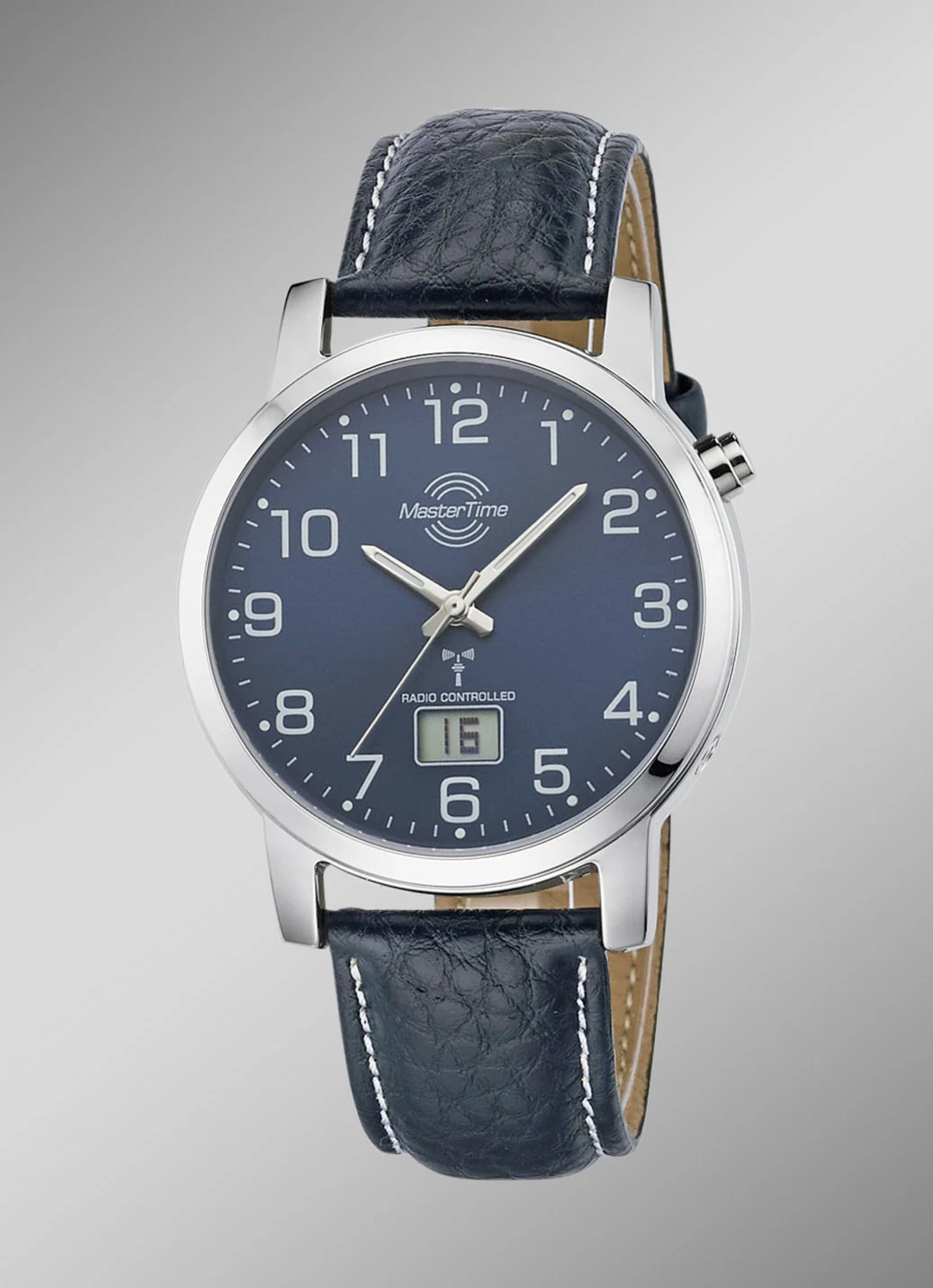 Schöne Herren-Lederarmbanduhr
