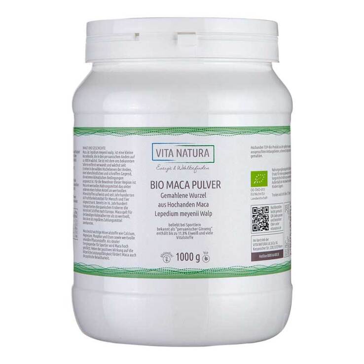 Maca Wurzel Pulver, 1000 g