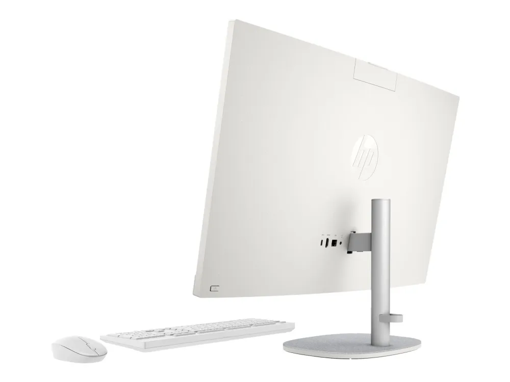 HP 27-cr0001no - Alt-i-én Ryzen 5 7520U / op til 4.3 GHz - RAM 16 GB - SSD 512 GB - NVMe - Radeon 610M - Gigabit Ethernet, Bluetooth 5.3 - Win 11 Home - skærm: LED 27