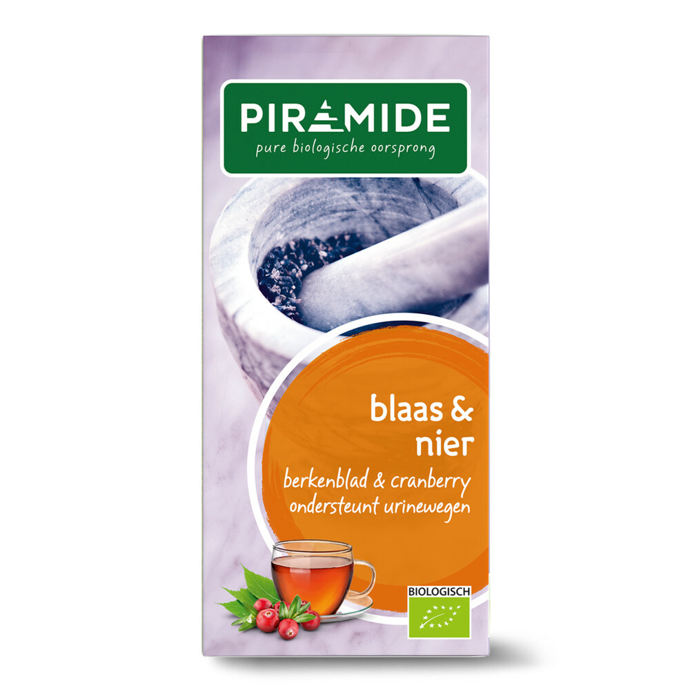 Piramide Blaas & Nierthee Bio20 stuks