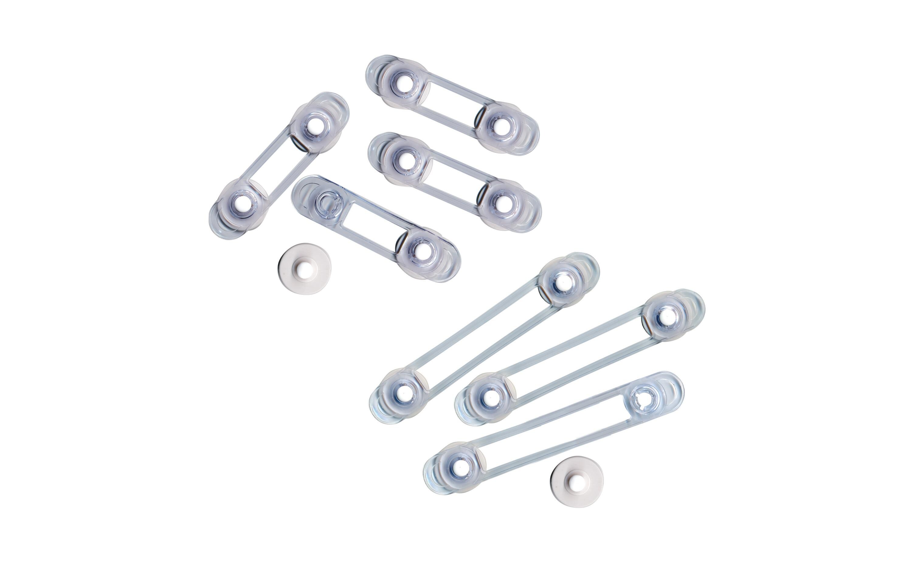 Mehrzwecksicherung transparent 7er SetMini 4 Stück, Multi 3 Stück