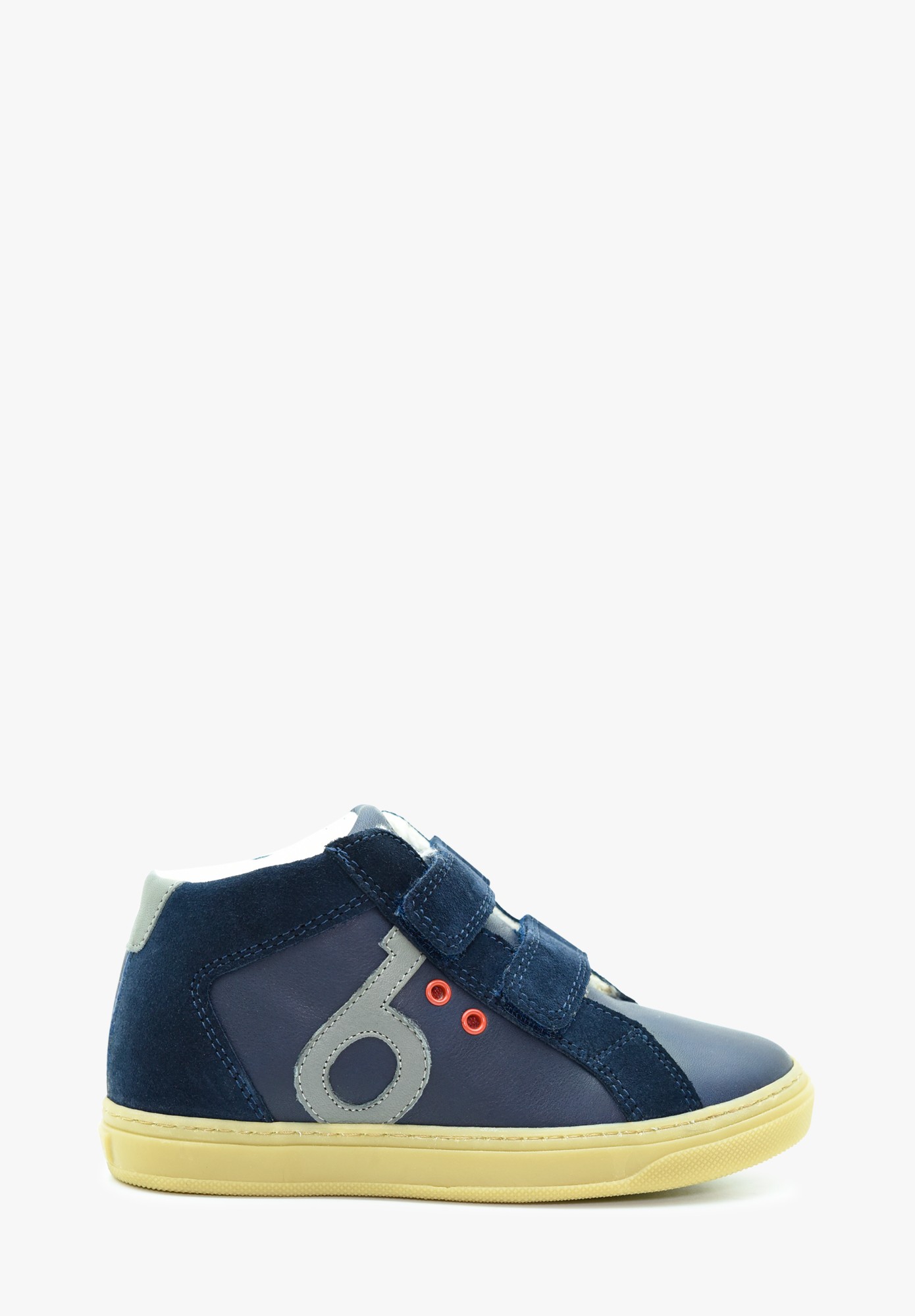 Orello logo TEX Wollfutter Kinder Dunkelblau Grau