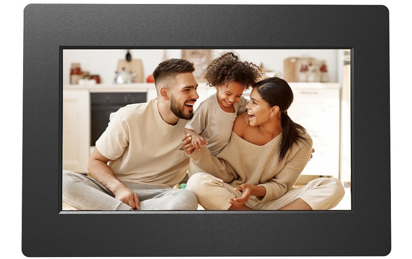 AgfaPhoto Digitaler Bilderrahmen »Realiview APF700WiFi 7 Schwarz« 1024 x 600 px Pixel