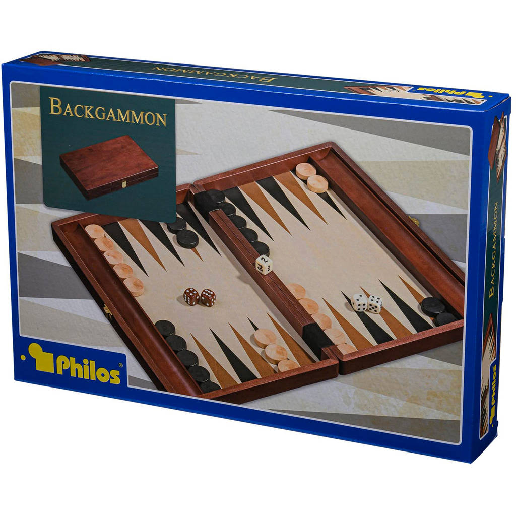 Backgammon Kos medium 35.5x23cm Backgammon Kos (35.5x23cm)