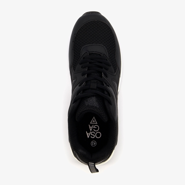 Osaga Rob 2 heren sneakers zwart/wit met airzool