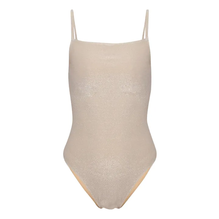 the new society Maillot 1 Pièce Métallisé - Collection Femme | Doré