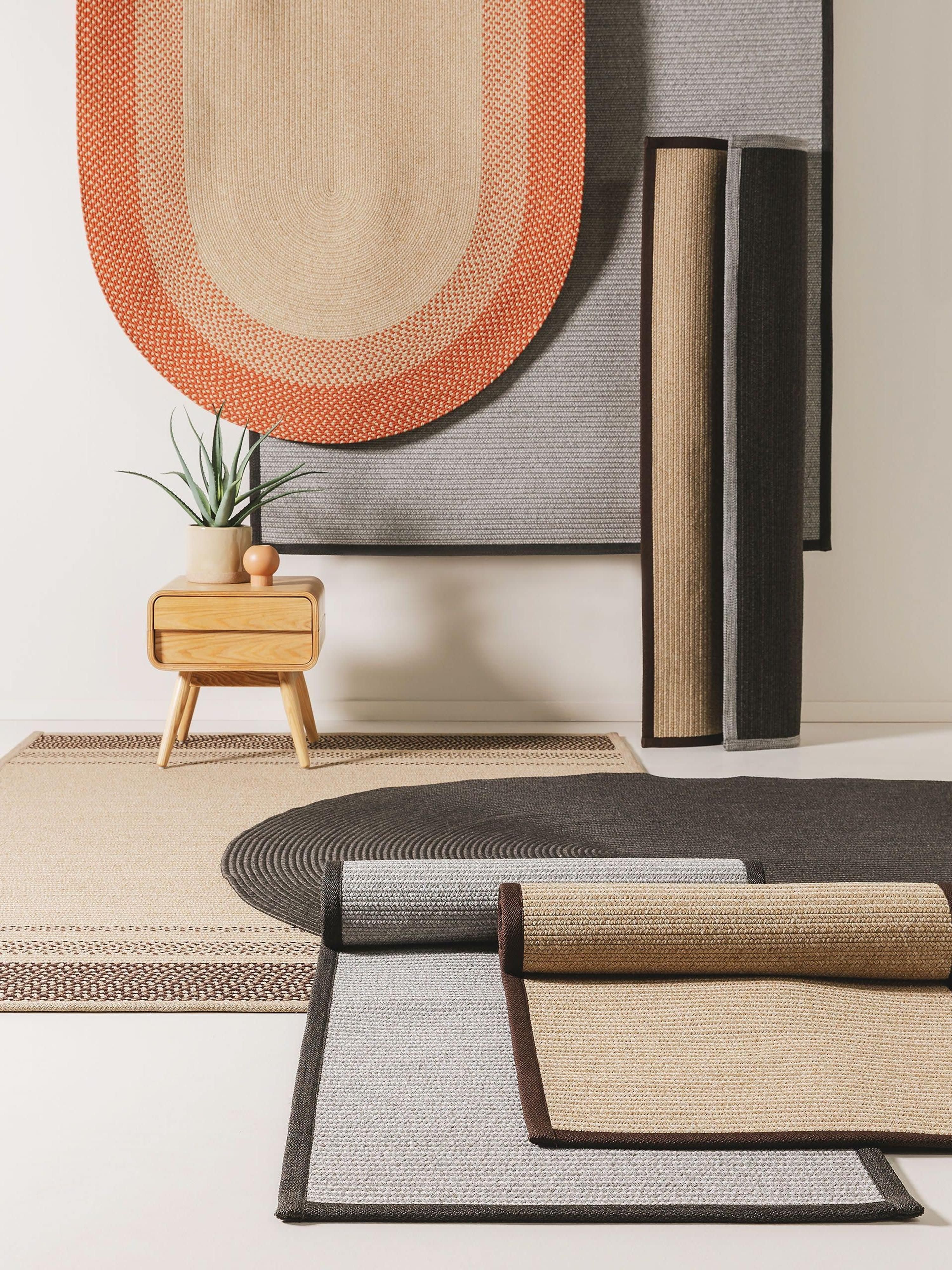 Ovaal indoor & outdoor vloerkleed Nandi