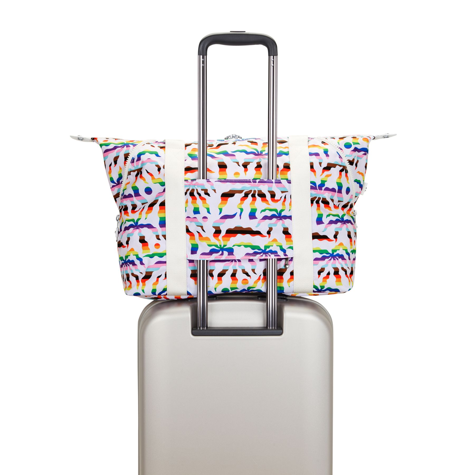 ART M Fourre-Tout De Voyage Avec Manchon Pour Valise - Rainbow Palm