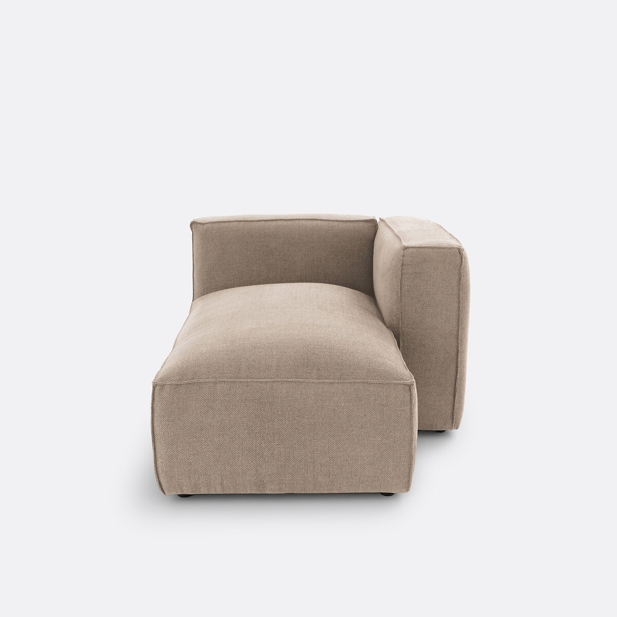LA REDOUTE INTERIORS<br>Poltrona modular em tecido texturizado, Seven
