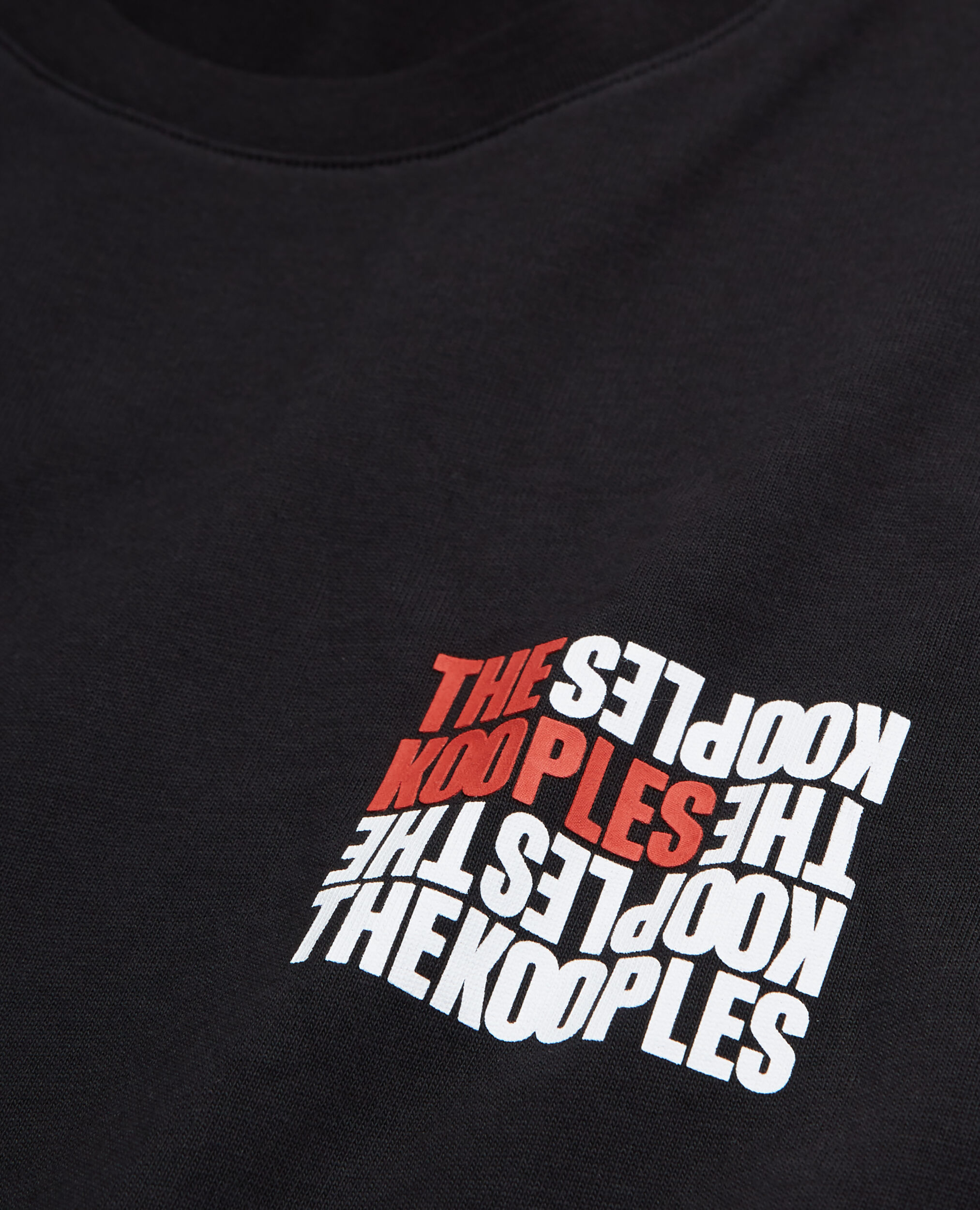 T-shirt logo The Kooples noir