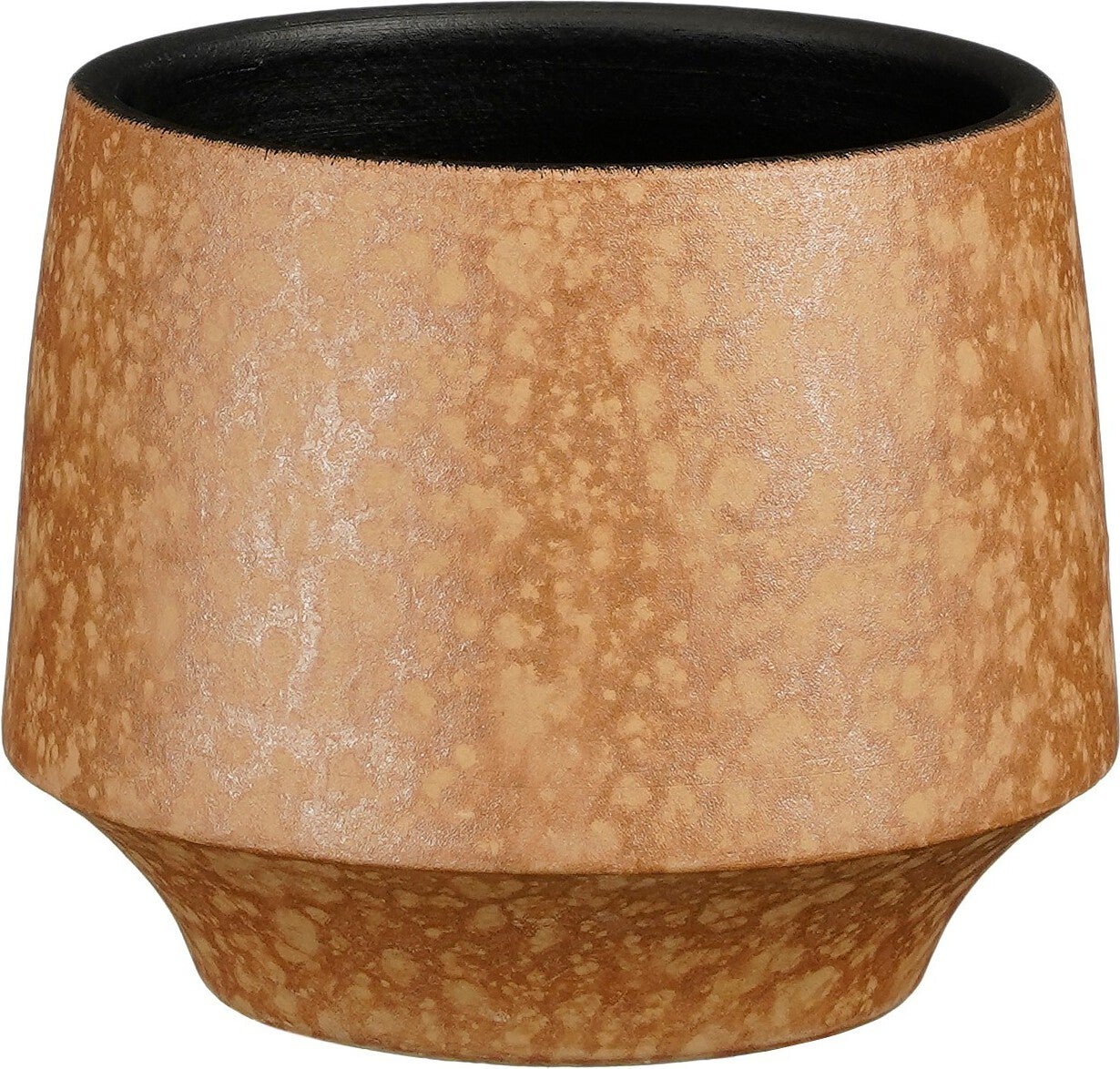 Mica Decorations bloempot Bergerac bruin D 16 H 14 cm
