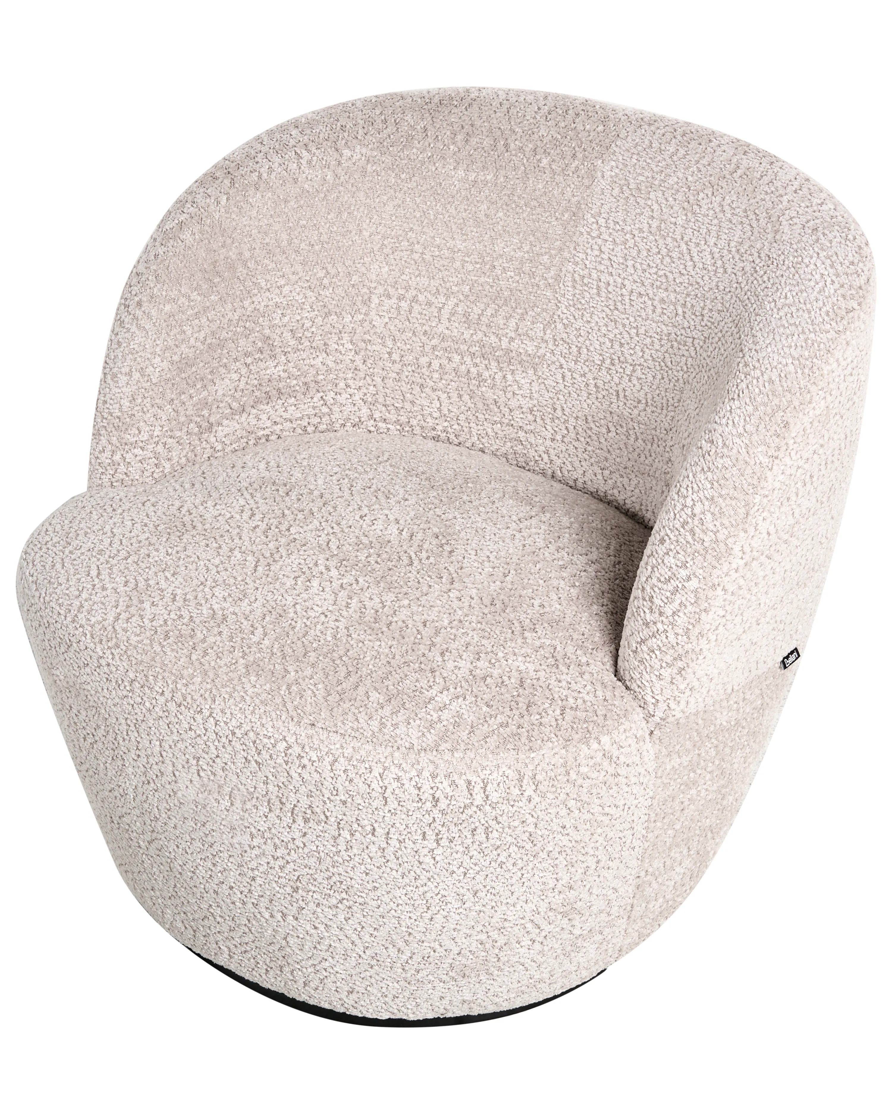 Draaifauteuil KUOLPA Chenille Beige