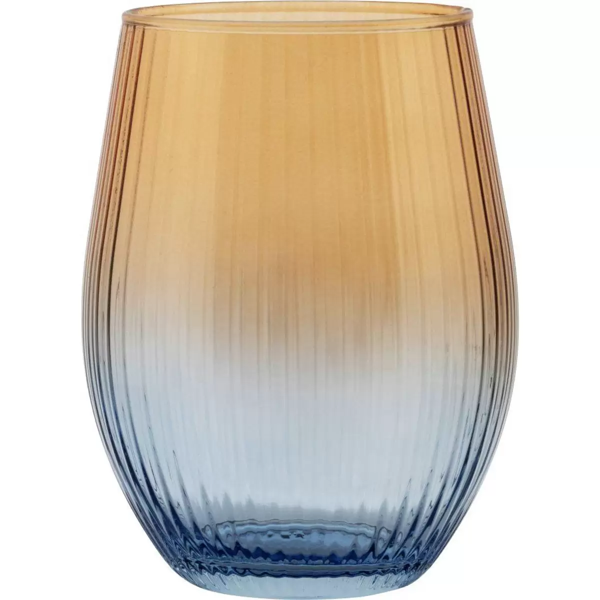 Trinkglas Luca Bessoni blau,gelb,lila,orange,schwarz