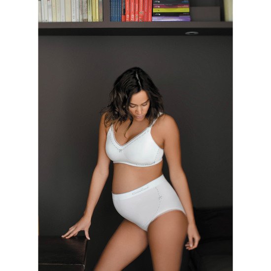 Brassière de grossesse et d'allaitement Illusion   Ivoire        S   de               Cache Coeur
