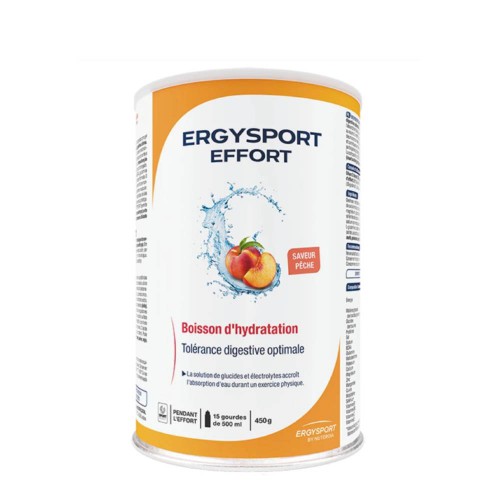 Nutergia Ergysport Effort Pêssego 450g