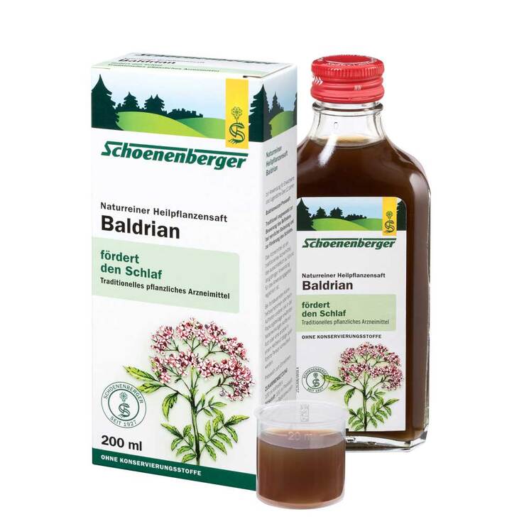 Baldrian Saft Schoenenberger, 200 ml