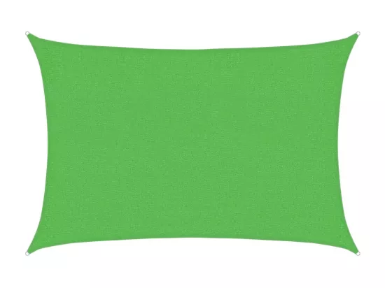 Voile d'ombrage 160 g/m² Vert clair 2x3 m PEHD