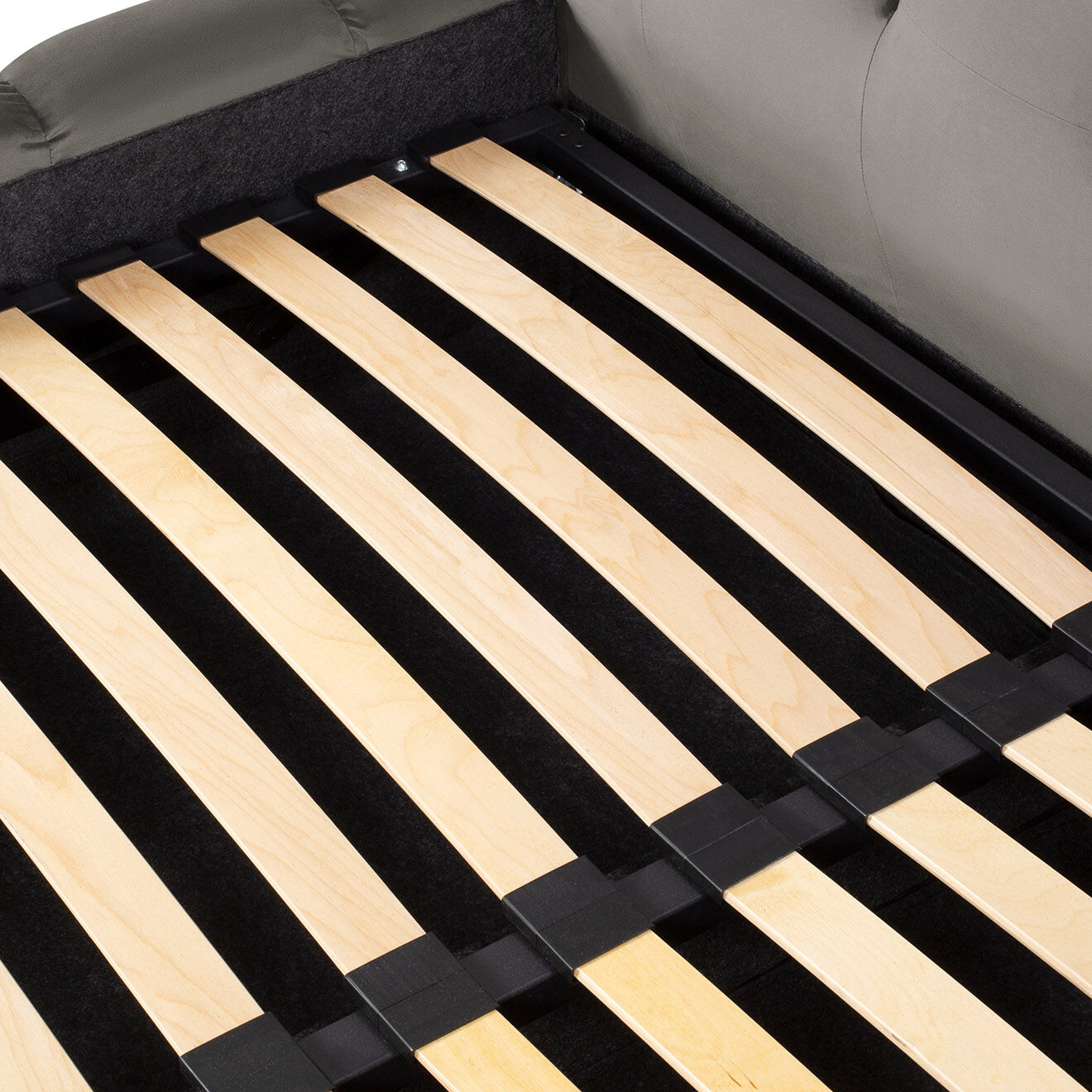 Cosmopolitan Design Lit avec coffre de rangement Bali Velours gris clair - 160x200 cm