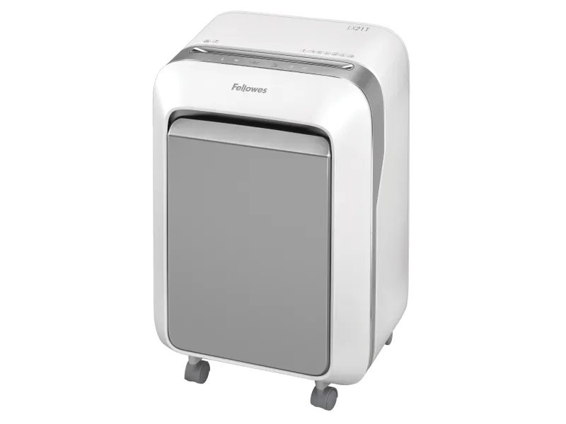 Makulator Fellowes Powershred® LX211 micro-cut 2x12 mm hvid (P-5)
