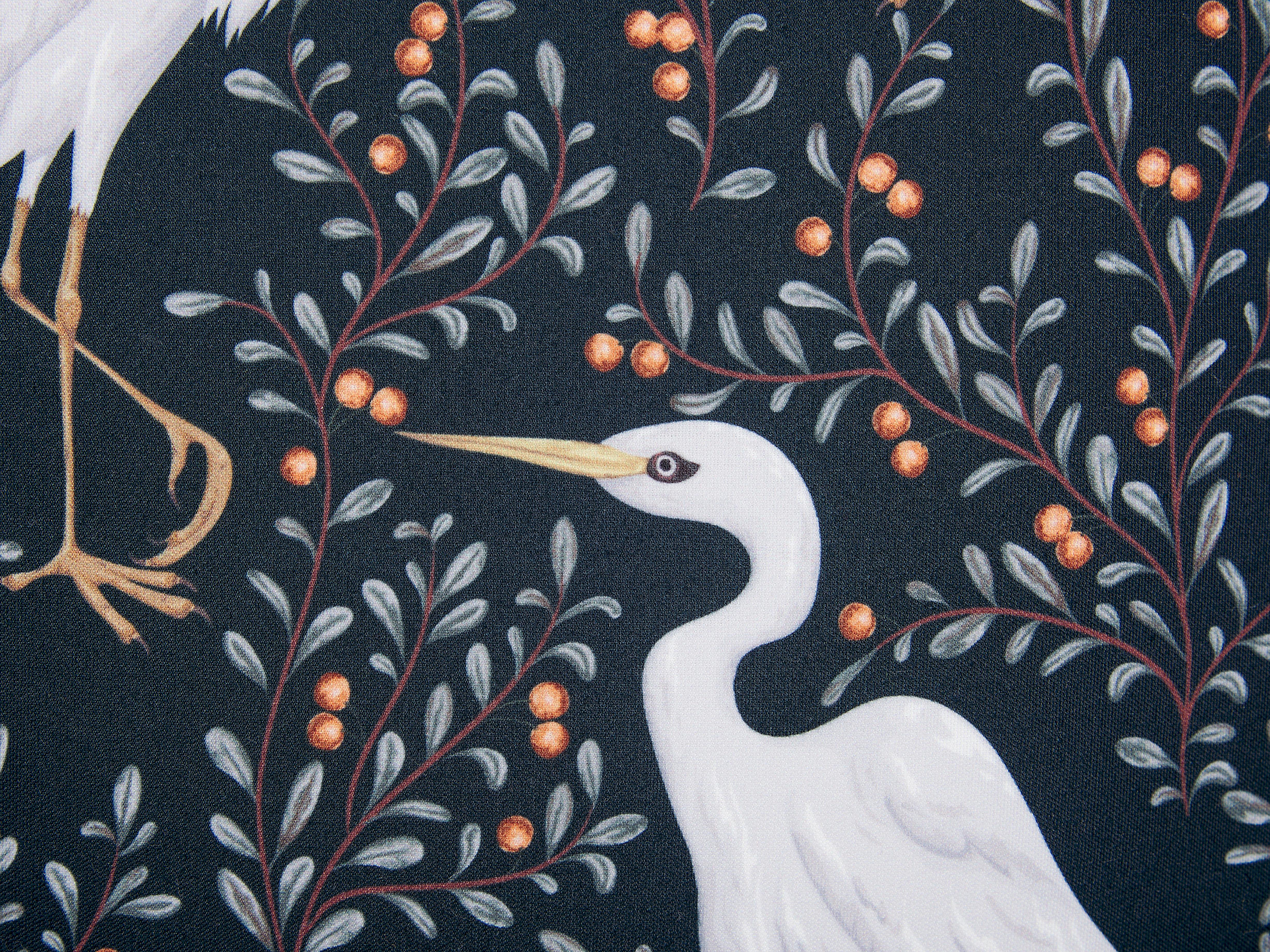 Set van 2 tuinkussens PIANAZZO dierenprint 40 x 60 cm Zwart