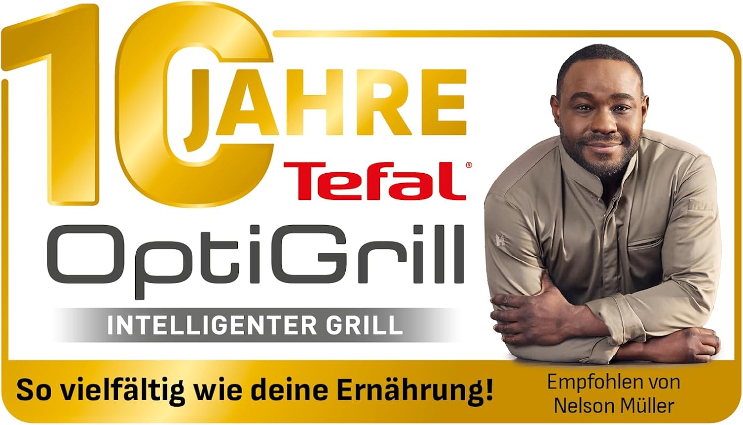 Tefal OptiGrill Elite Kontaktgrill, 12 automatische elektrische Grillprogramme, Digitales Display mit Garstufenanzeige, abnehmbare Platten, Elektrogrill, Edelstahl, GC750D16