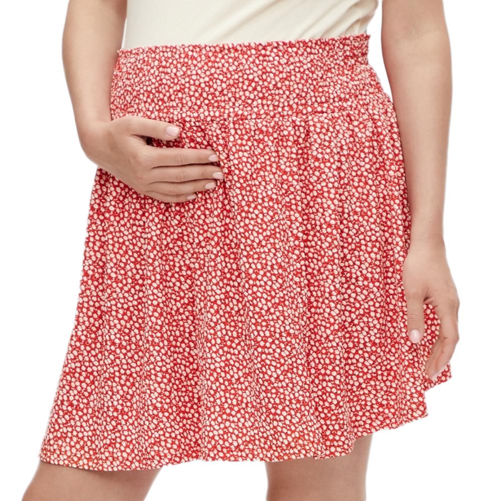 Mamalicious Jupe de Grossesse Rouge Femme Mamalicious 20018004
