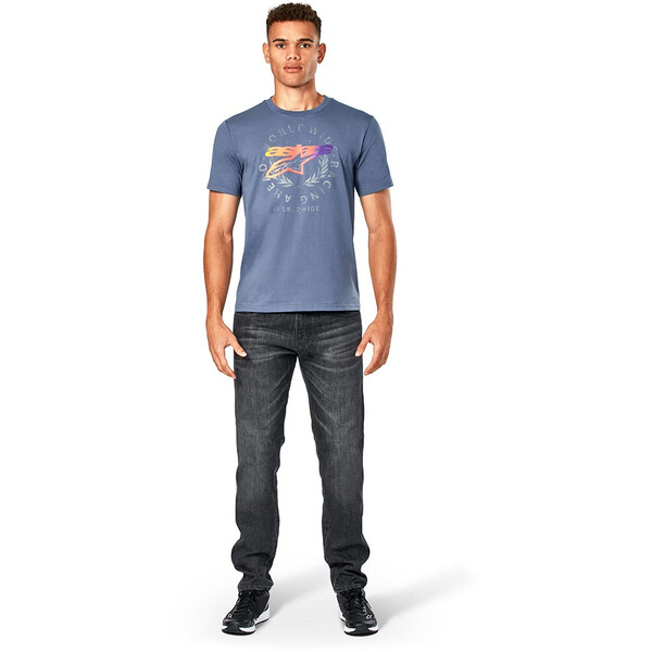 Alpinestars - T-shirt Overlay SS CSF Bleu