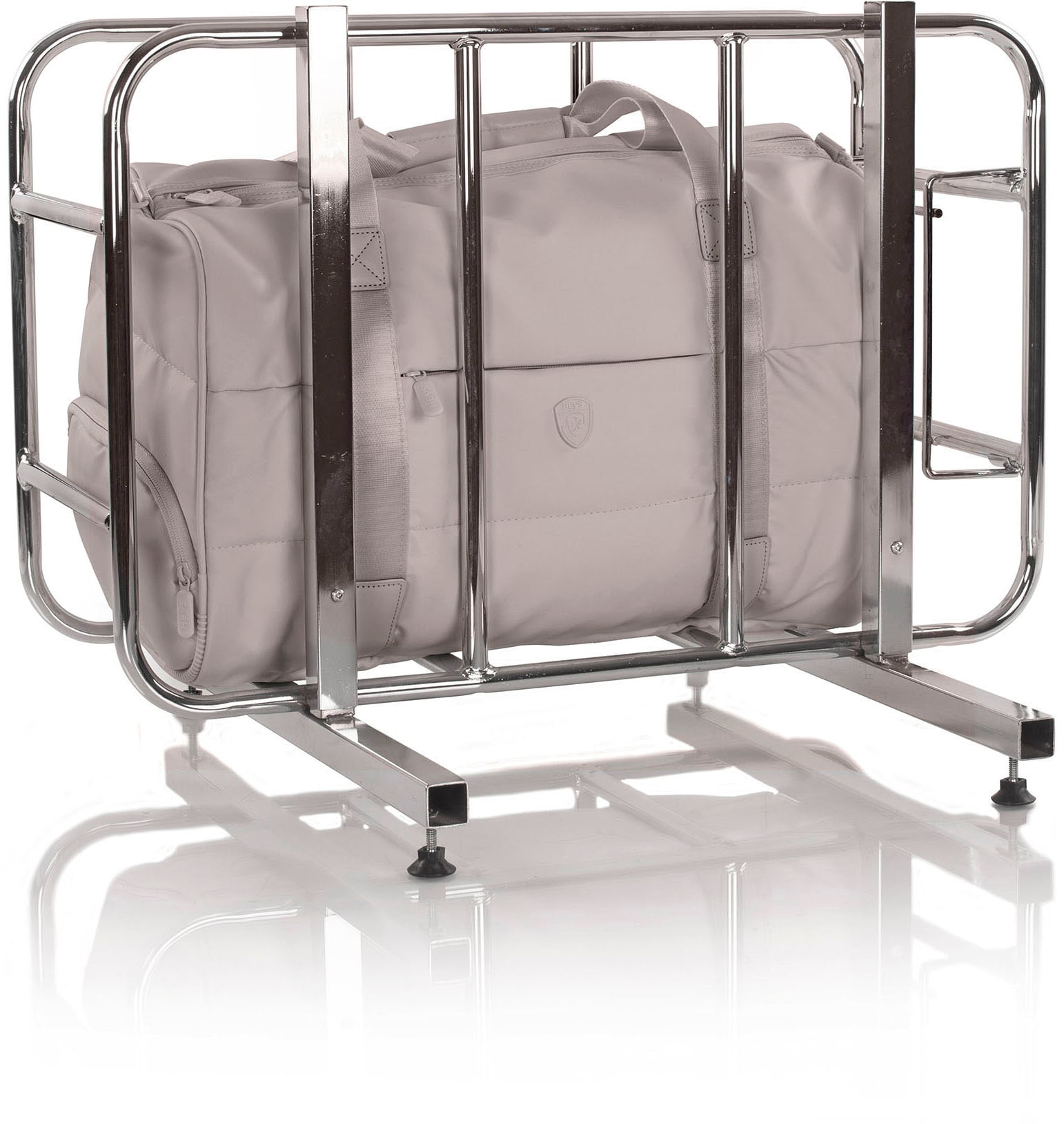 Heys Reisetasche »The Puffer Duffle Bag« Weekender Duffle Bag Schuhfach Aufstecksystem