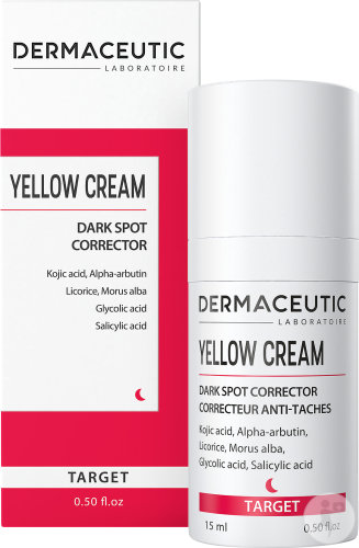Dermaceutic Yellow Cream Correcteur Anti-Taches Flacon 15ml