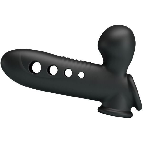 Pretty Love Manga Crane Penis com Airbag Preta