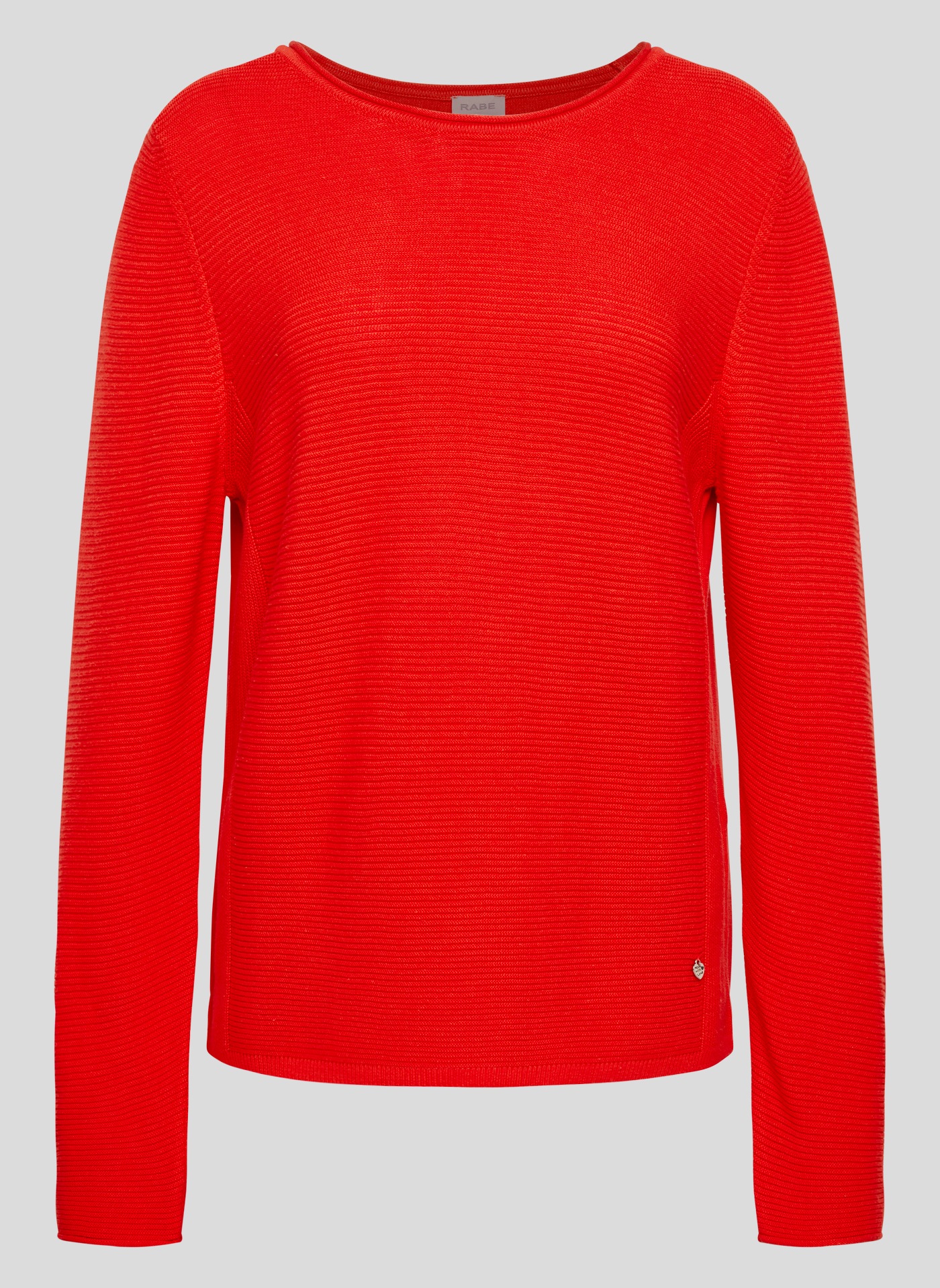 Rabe Strickpullover , mit Rundhalsausschnitt