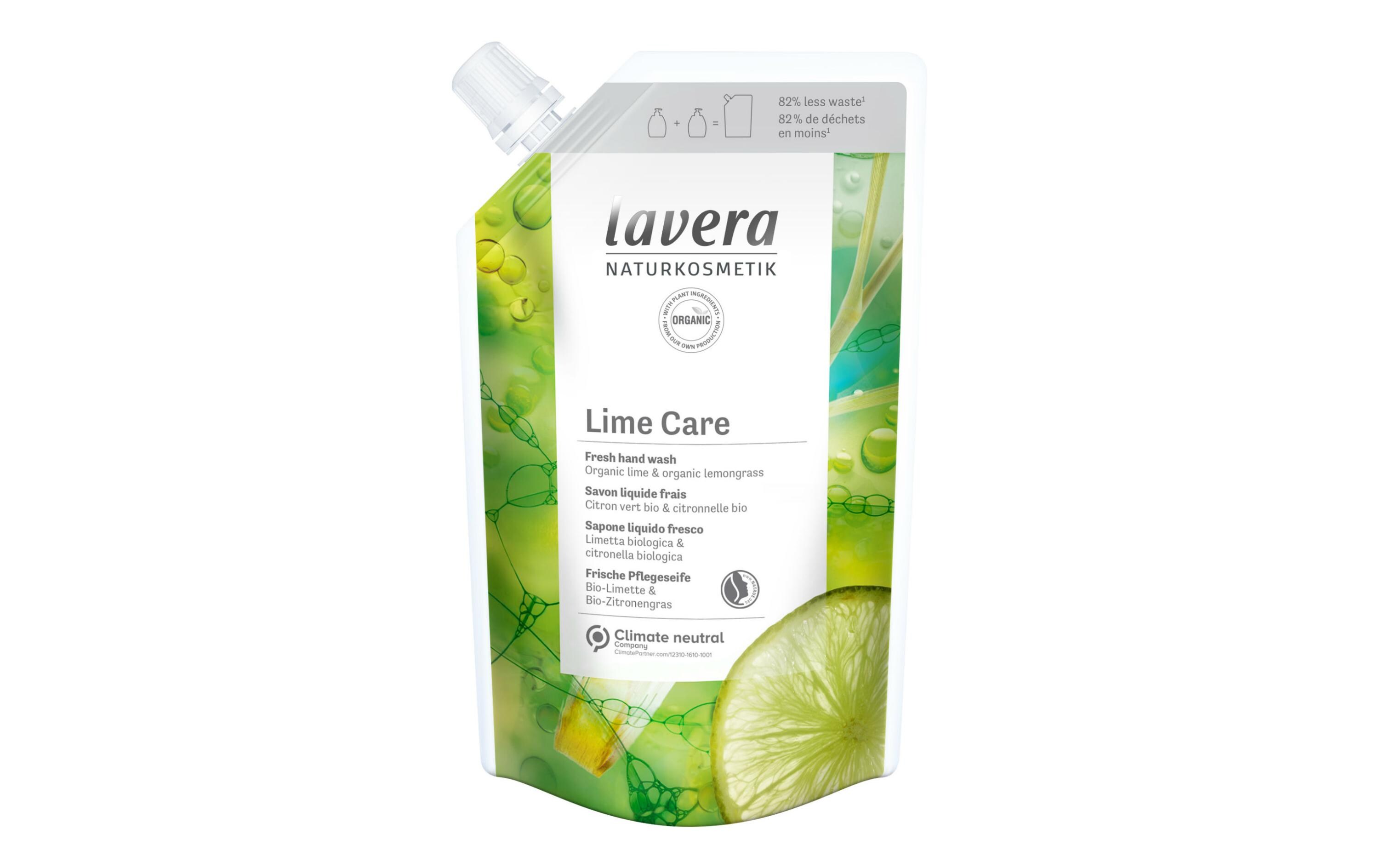 Flüssigseife Lime Care 500 mlFrische Pflegeseife im Nachfüllbeutel
