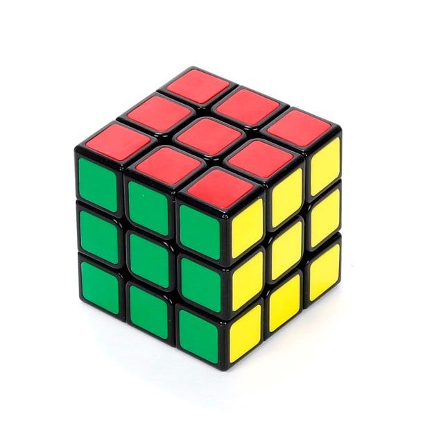 Cube casse tête coloré Mercredi et Patati